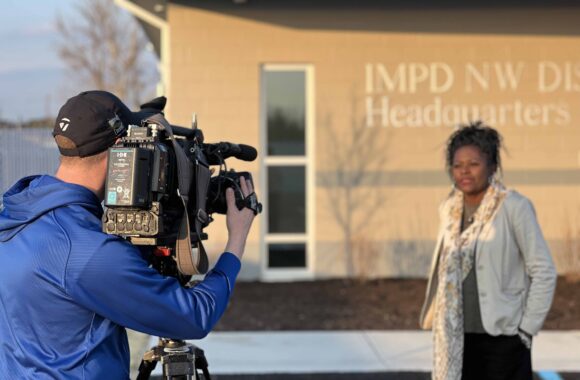 Trustee Johnson Featured on WISH TV News. She Led the Fight to Keep the IMPD District HQ in Pike Township